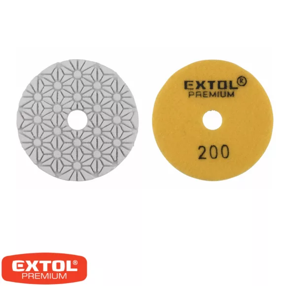 Extol Premium 8803094 gyémánt polírkorong 100 mm - P200
