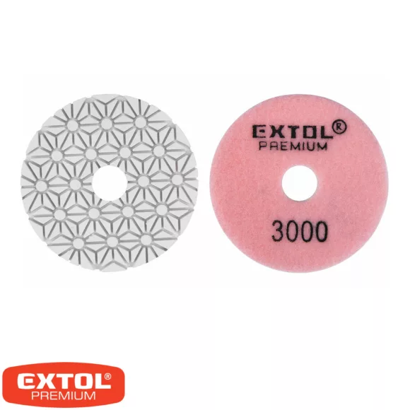 Extol Premium 8803099 gyémánt polírkorong 100 mm - P3000