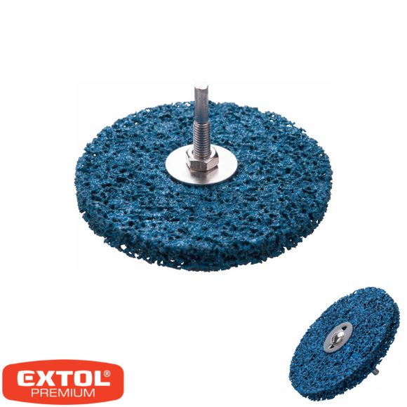 Extol Premium 8803358 nylon-szilícium karbid csapos csiszolókorong 115x14 mm (néger tárcsa)