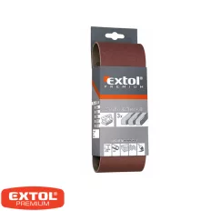   Extol Premium 8803524 csiszolószalag 75x533 mm - P40 (fa-fém) 3 darab
