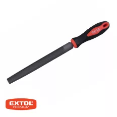  Extol Premium 8803602 félkör fémreszelő, 200/320mm, közepesen durva (gumírozott műanyag nyéllel)