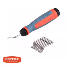 Extol Premium 8803680 sorjátlanító szett, 11 db-os