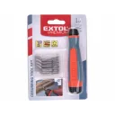 Extol Premium 8803680 sorjátlanító szett, 11 db-os