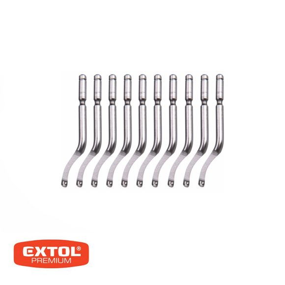 Extol Premium 8803682 tartalék penge szett sorjátlanítóhoz, 10 db-os