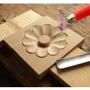 Extol Premium 8803762 mini radiális csiszoló készlet egyenes csiszolóhoz, P80-P2500, Ø 3.0 mm, 52 darabos