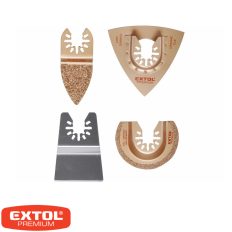   Extol Premium 8803822 multiszerszám fej készlet, 4 db (keményfém, rozsdamentes acél)