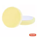Extol Premium 8804518 polírozó habszivacs, tépőzáras (erős polírozás/T80), Ø 200x30 mm - sárga