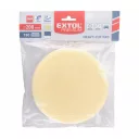 Extol Premium 8804518 polírozó habszivacs, tépőzáras (erős polírozás/T80), Ø 200x30 mm - sárga