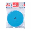 Extol Premium 8804556 polírozó habszivacs, tépőzáras (közepes polírozás/T60), Ø 180x25 mm, 22 mm-es furat - kék