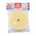 Extol Premium 8804558 polírozó habszivacs, tépőzáras (erős polírozás/T80), Ø 180x25 mm, 22 mm-es furat - sárga