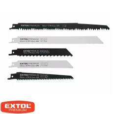   Extol Premium 8806000 orrfűrészlap készlet (fa-fém-műanyag), 5 darabos