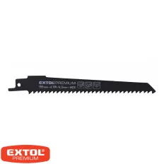   Extol Premium 8806103 szablyafűrészlap fához HCS 150x19x1,2 mm (6 Tpi) - 3 darab