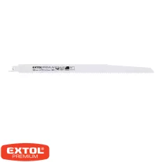   Extol Premium 8806200 szablyafűrészlap fa-fém-műanyag, bimetál 300x19x1,25 mm (6 Tpi) - 3 darab