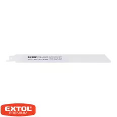   Extol Premium 8806201 szablyafűrészlap fémekhez, bimetál 225x19x0,9 mm (14 Tpi) - 3 darab