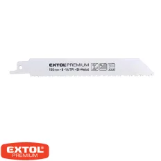   Extol Premium 8806205 szablyafűrészlap fém, bimetál 150x19x0,9 mm (8-14 Tpi) - 3 darab