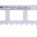 Extol Premium 8806302 szablyafűrészlap falazóanyagokhoz HM/TCT 455x50x1,5 mm (2 Tpi)