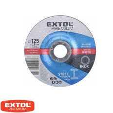   Extol Premium 8808152 hajlított vágókorong, acél/inox 125x0,8 x22,2 mm