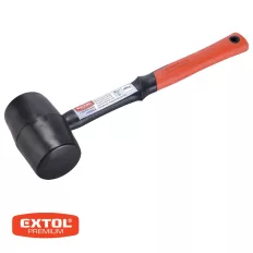   Extol Premium 8811101 gumikalapács üvegszálas nyéllel, 280 g (fekete)