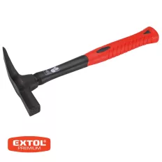   Extol Premium 8811215 kőműves kalapács gumírozott üvegszálas nyéllel, 600 g (rajnai)