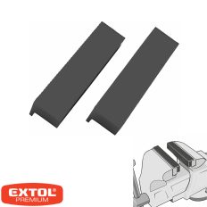   Extol Premium 8812697 TPU védőpofa satuhoz, mágnessel - 113 mm (1 pár)