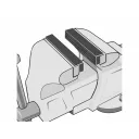 Extol Premium 8812697 TPU védőpofa satuhoz, mágnessel - 113 mm (1 pár)