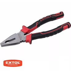   Extol Premium 8813183 kombinált fogó, 200 mm (TPR markolat)