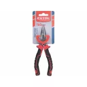 Extol Premium 8813185 hajlított félkerek csőrű fogó (rádiófogó), 160 mm (TPR markolat)