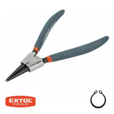   Extol Premium 8813513 Seeger-gyűrű fogó, külső, egyenes, 175 mm