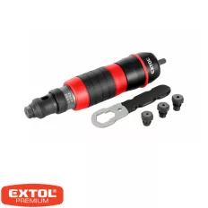   Extol Premium 8813752 mechanikus popszegecshúzó fúrógéphez, 2.4-4.8 mm