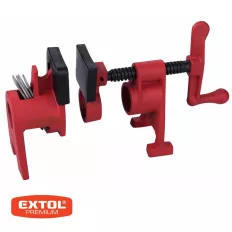   Extol Premium 8815403 csőtengelyes szorító (acél), 3/4"