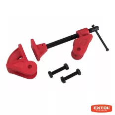   Extol Premium 8815405 négyszög tengelyes szorító (acél), 1"