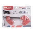 Extol Premium 8815405 négyszög tengelyes szorító (acél), 1"