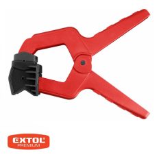   Extol Premium 8815420 asztalos szorító csipesz 3in1 (műanyag), 155 mm