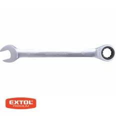   Extol Premium 8816119 racsnis csillag-villás kulcs (CrV), 19 mm (elliptikus)