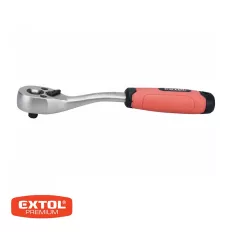   Extol Premium 8816454 racsnis hajtókar dugókulcsokhoz (CrV), 1/4"x153mm