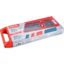 Extol Premium 8818202 bit behajtó készlet bittartó adapterrel 40 db-os