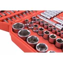 Extol Premium 8818338 dugókulcs készlet CrV, 1/4"-1/2" - 110 db