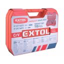 Extol Premium 8818338 dugókulcs készlet CrV, 1/4"-1/2" - 110 db