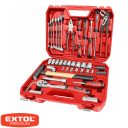 Extol Premium 8818420 szerszám és dugókulcs készlet CrV - 55 db