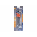 Extol Premium 8819412 Extra hosszú torx-lyukas torx kulcs készlet T10-T50, CrV - 9 db