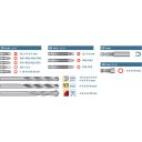 Extol Premium 8819650 bitbehajtó és fúrószár készlet - 50 darabos