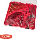 Extol Premium 8819653 bitbehajtó és fúrószár készlet - 100 darabos