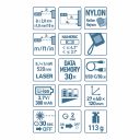 Extol Premium 8820047 digitális zöld lézeres távolságmérő, beépített akku - 0,05-70m