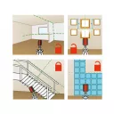 Extol Premium 8823306 lézeres vízszintező (önszintező) (zöld lézersugár), 1H1V