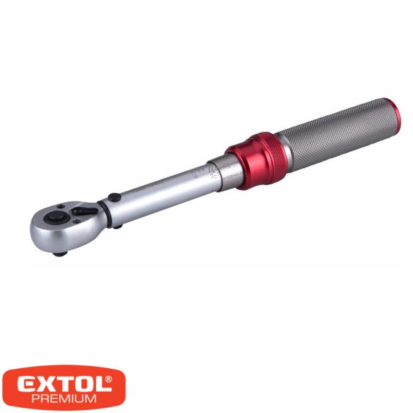 Extol Premium 8825306 nyomatékkulcs 5-25 Nm (CrV), 1/4"x234 mm