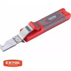   Extol Premium 8831100 kábelcsupaszító kábelkéssel (Ø 8-28 mm), 170 mm