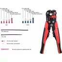 Extol Premium 8831126 automatikus huzalcsupaszító (blankoló) szett, 0.2-6.0 mm2, 205 mm, 231 db-os