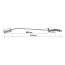 Extol Premium 8848112 gázperzselőfej 52kW - 111 cm (G3/8"L KM, tömlő nélkül)