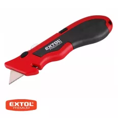   Extol Premium 8855001 vágókés zsinórvágóval alumínium házas, 19 mm (trapézpengés)