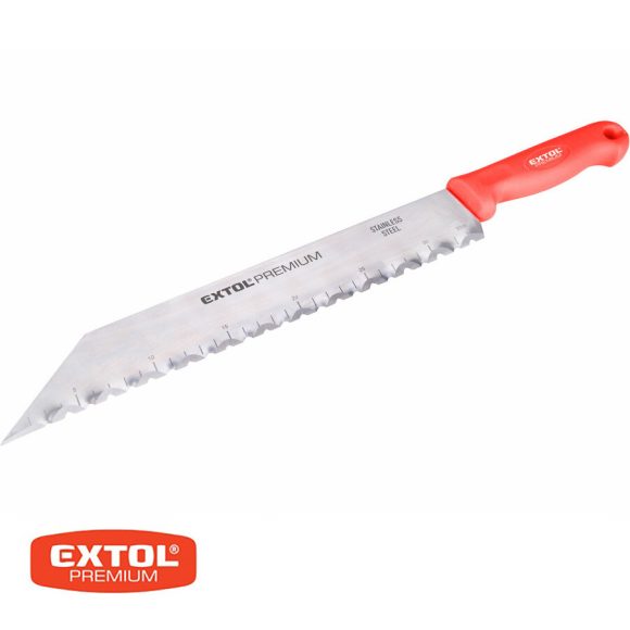Extol Premium 8855150 üveggyapot vágó kés, műanyag nyéllel, 340/480 mm
